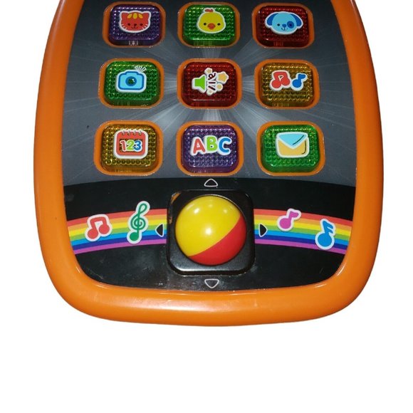 VTech Tiny Touch Tablet Children Educational Learning Activity Toy Lights Sounds - Picture 3 of 4